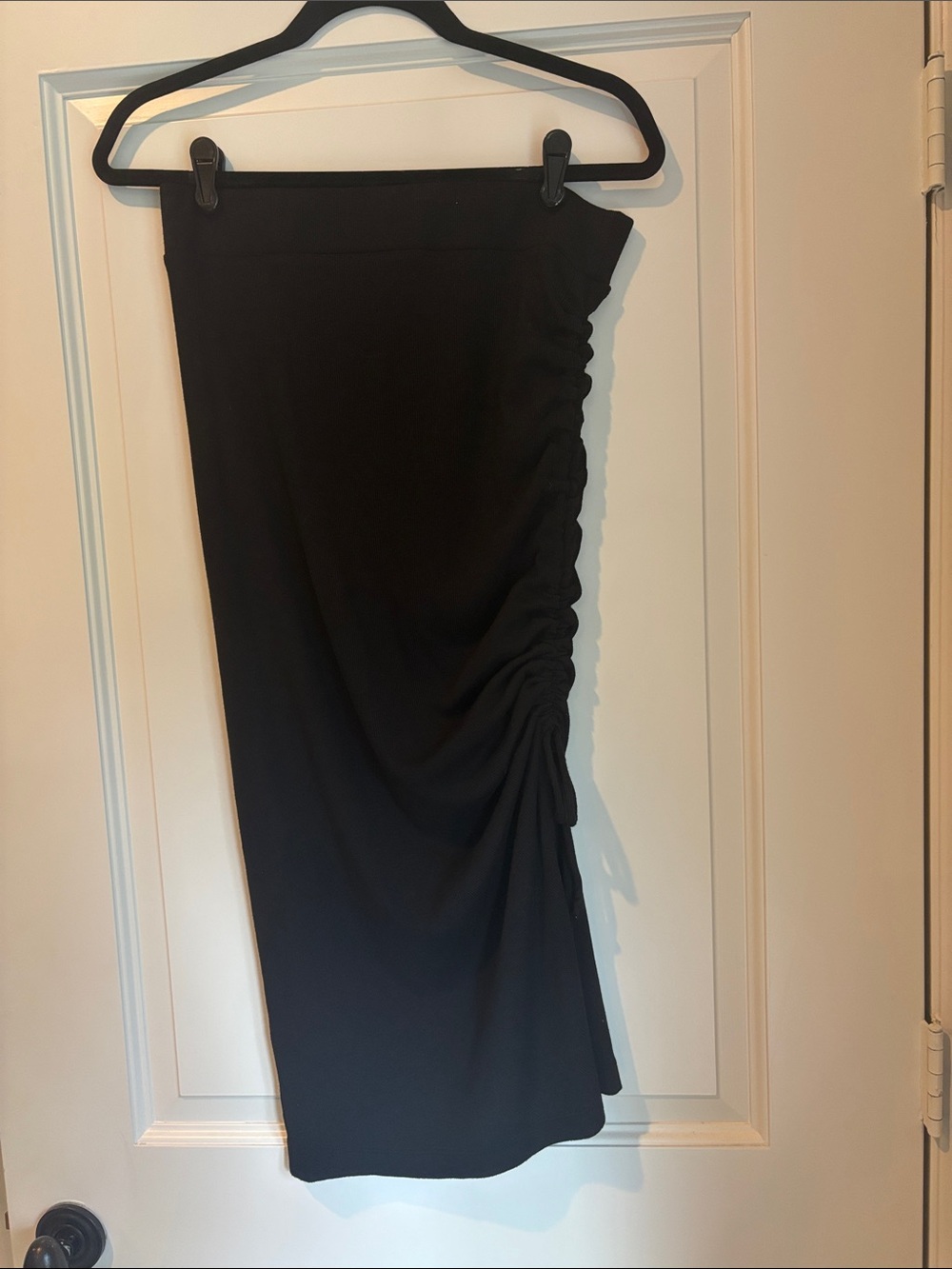 Michael Stars Black Ruched Side Pencil Skirt - Women, Size M